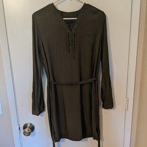 Banana Republic Olive Green Tunic Dress Size 6